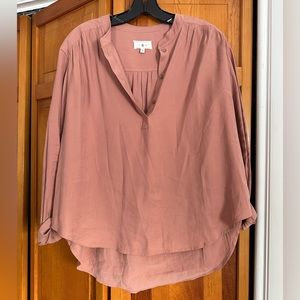 Lou & Grey Long-Sleeved Tunic Blouse